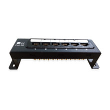 DEK1276C - Cat.5E Patch panel, 6port, T568A/B