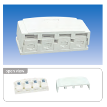4p cat.6, surface Mount jack Assembly