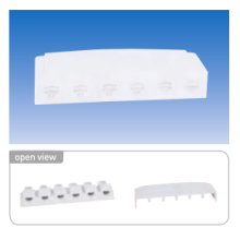 6p cat.6, surface Mount jack assembly